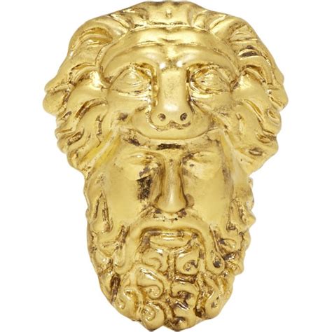 gucci hercules mask ring|Gucci Rare Hercules Gold tone Mask Ring US6.5 2.28 inches .